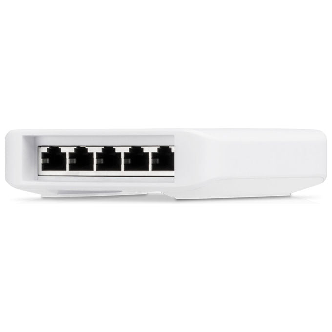 Ubiquiti, UniFi Switch Flex, Gestito L2, 5 Porte Gigabit Ethernet, 3 Pack, Bianco
