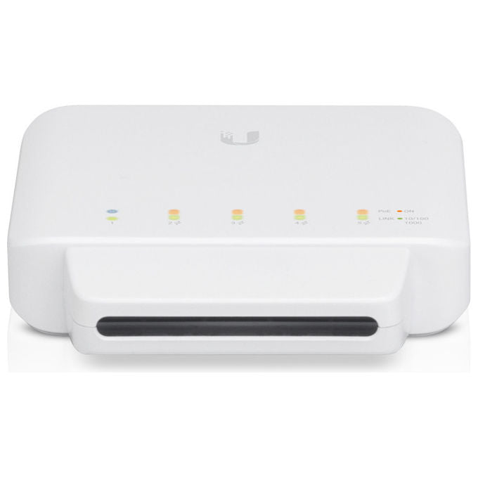 Ubiquiti, UniFi Switch Flex, Gestito L2, 5 Porte Gigabit Ethernet, 3 Pack, Bianco