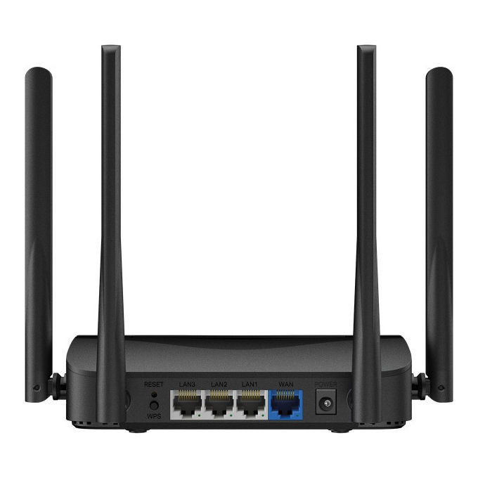Mercusys Router Wireless Gigabit Ethernet Dualband Wi-Fi 7 BE3600 Nero