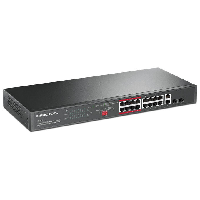 Mercusys, Switch Rackmount, 18 Porte, 16 PoE+
