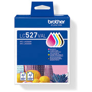 Brother Cartuccia Inchiostro Originale Nero Ciano Magenta Giallo LC527VAL