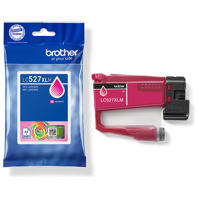 Brother Cartuccia Inchiostro Magenta LC527XLM Originale Alta Resa