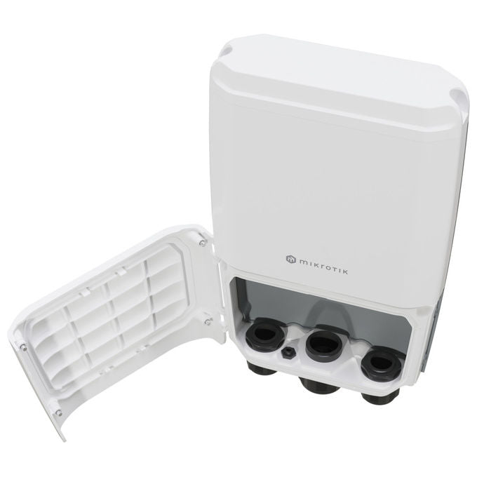 Mikrotik FiberBox Plus, Switch Gestito Gigabit Ethernet con PoE, Bianco