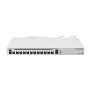 Mikrotik, Router Gigabit Ethernet, CCR2004-1G-12S+2XS, Cablato, Bianco