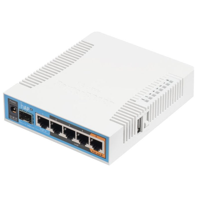 Mikrotik Router hAP ac Dual Band Gigabit Wireless Bianco