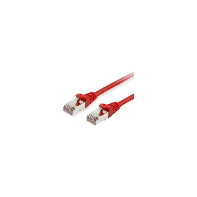 Atlantis Land Cavo di Rete Slim CAT.6A-UTP 1.5 Metri Bianco-Rosso