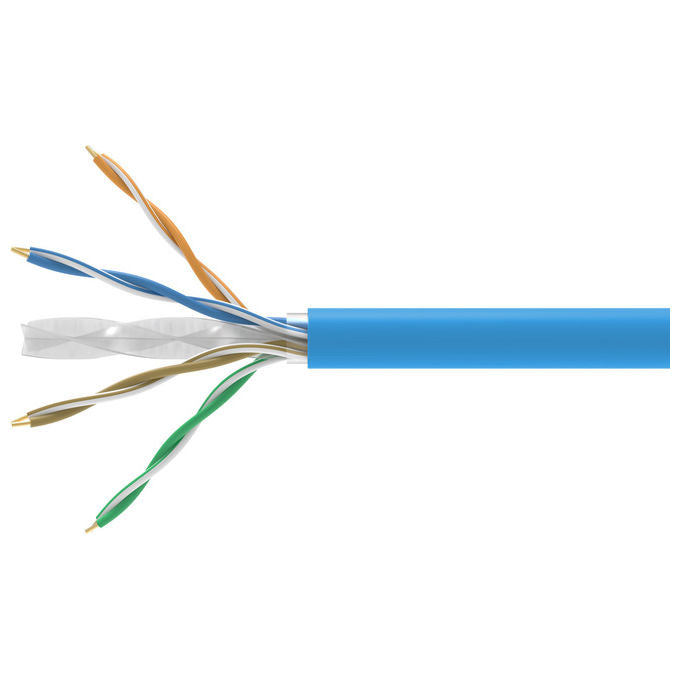 Equip, Cavo di Rete Cat6a U-UTP, 305 m, Blu