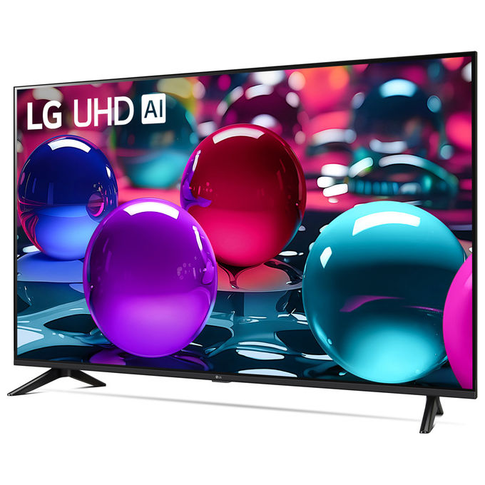 LG 43UA73006LA Smart TV LED 43'' 4K Ultra HD WebOS 25 α7 Gen8 HDR10 Game Optimizer 3 HDMI colore Nero