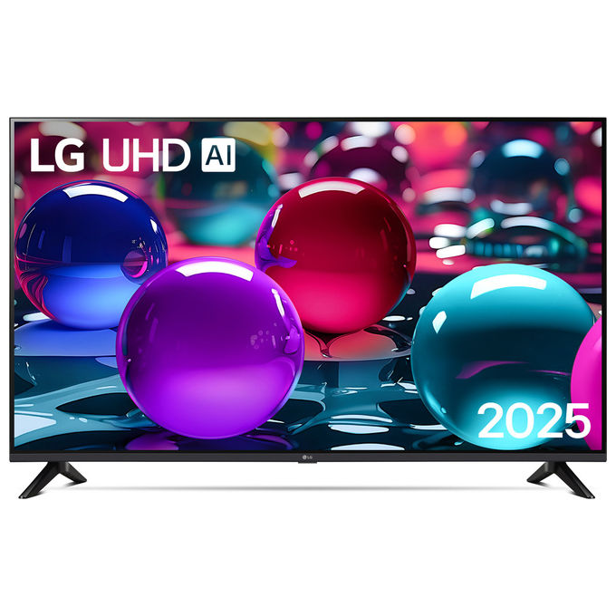 LG 43UA73006LA Smart TV LED 43'' 4K Ultra HD WebOS 25 α7 Gen8 HDR10 Game Optimizer 3 HDMI colore Nero