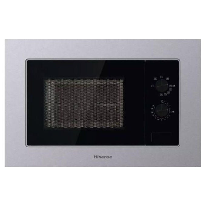 Hisense BIM320G11X Forno a microonde da incasso 20 L 800 W Grill Aqua Clean (38x60x34 cm) colore Inox
