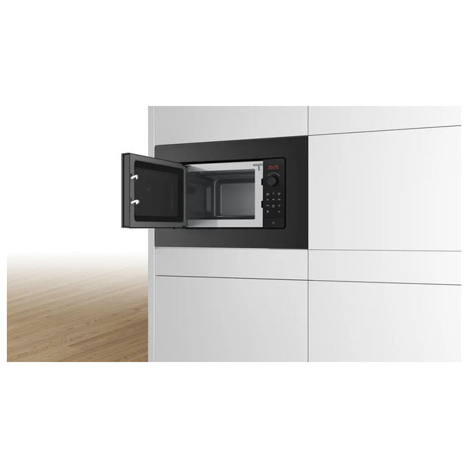 Bosch BFL623MB4 Serie 2 Forno a microonde da incasso 20 L 800 W 7 programmi automatici colore Nero