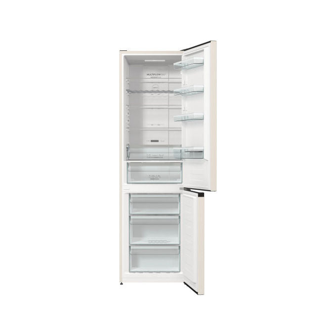 Hisense RB434N4CRE Frigorifero Combinato 331 L 200 cm Classe E 38 dB Total No Frost Multi Air Flow colore Crema