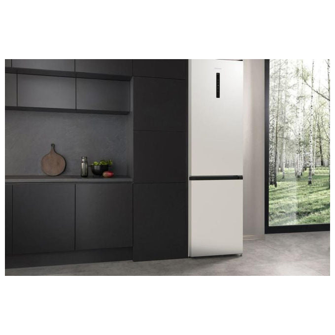 Hisense RB434N4CRE Frigorifero Combinato 331 L 200 cm Classe E 38 dB Total No Frost Multi Air Flow colore Crema
