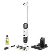 Kärcher FCV 2 Natural N Aspirapolvere Lavapavimenti Senza Filo Bianco Senza Sacchetto