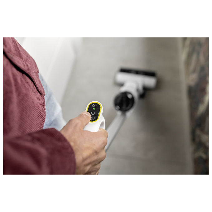 Kärcher FCV 2 Natural N Aspirapolvere Lavapavimenti Senza Filo Bianco Senza Sacchetto