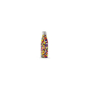 The Steel Bottle, Bottiglia Acciaio con Manico e Cannuccia