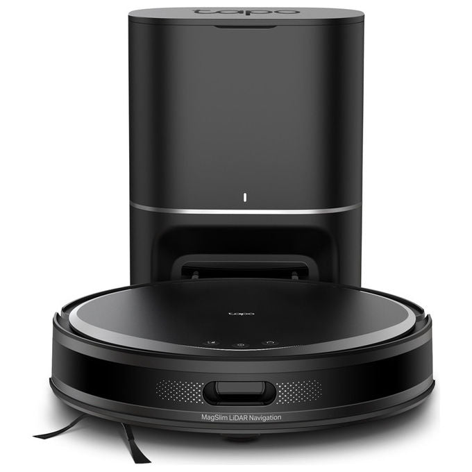 Tp-Link, Robot Aspirapolvere Lavapavimenti Tapo RV20 Max Plus, Nero, Con Svuotamento Automatico