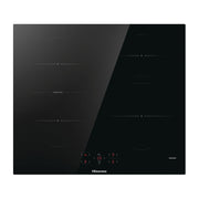 Hisense HI621FM Piano cottura a Induzione 60 cm 4 Zone Connect Zone Power Boost Touch Control colore Nero