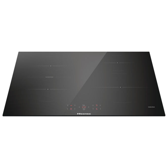 Hisense HI621FM Piano cottura a Induzione 60 cm 4 Zone Connect Zone Power Boost Touch Control colore Nero