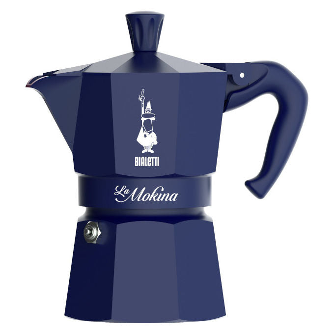 Bialetti 0005411 La Mokina Caffettiera Moka 0,04 L Alluminio colore Blu