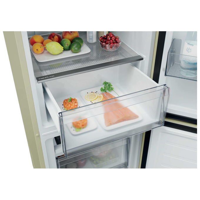 Candy CNCQ2T518EC Frigorifero Combinato Libera Installazione No Frost Classe E 279L 1825cm colore Crema