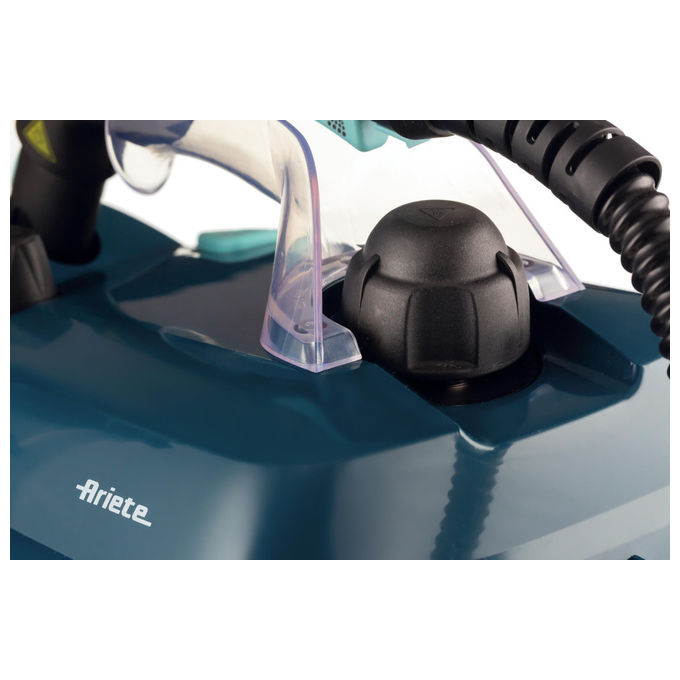Ariete 4146 XVapor Deluxe Pulitore a Vapore Portatile 1500W 5 bar Caldaia 1,6 L Autonomia 60 min Cavo 6 m colore Blu