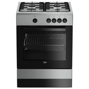 La Germania AMN9P5GXVC Cucina a Gas 5 Fuochi Forno Gas Ventilato Grill 56 L Classe A+ (90x60 cm) colore Inox
