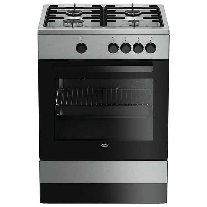 La Germania AMN9P5GXVC Cucina a Gas 5 Fuochi Forno Gas Ventilato Grill 56 L Classe A+ (90x60 cm) colore Inox