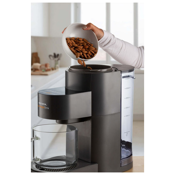 Ariete 0650-00 My Veggie Drink Macchina per Bevande Vegetali 1,5 L 1200W 6 programmi Autopulizia colore Nero