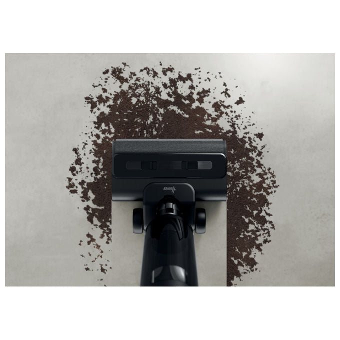Hoover HW300 011 HW3 TURBO CLEAN Aspirapolvere a Bastone 2 in 1 Senza Sacchetto Secco e Bagnato HEPA 220 W 40 min autonomia colore Nero Argento