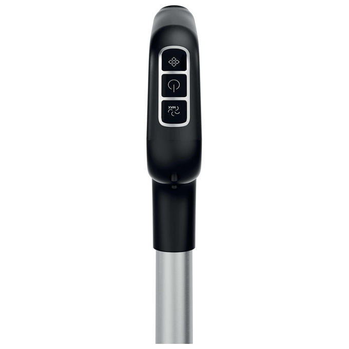 Hoover HW300 011 HW3 TURBO CLEAN Aspirapolvere a Bastone 2 in 1 Senza Sacchetto Secco e Bagnato HEPA 220 W 40 min autonomia colore Nero Argento