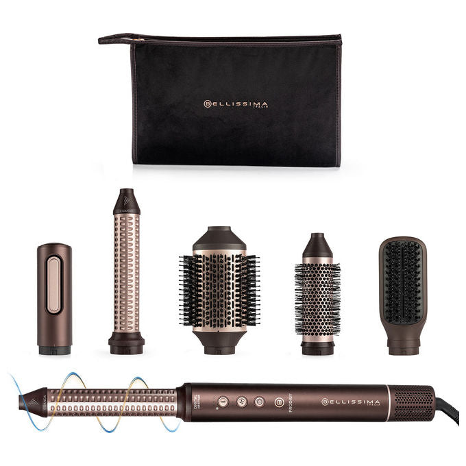 Bellissima Imetec Prodigy, Styler Digitale ad Aria Calda 6 in 1