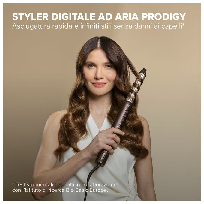 Bellissima Imetec Prodigy, Styler Digitale ad Aria Calda 6 in 1