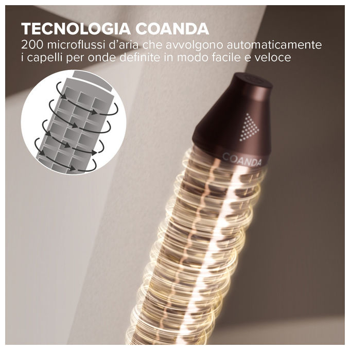 Bellissima Imetec Prodigy, Styler Digitale ad Aria Calda 6 in 1
