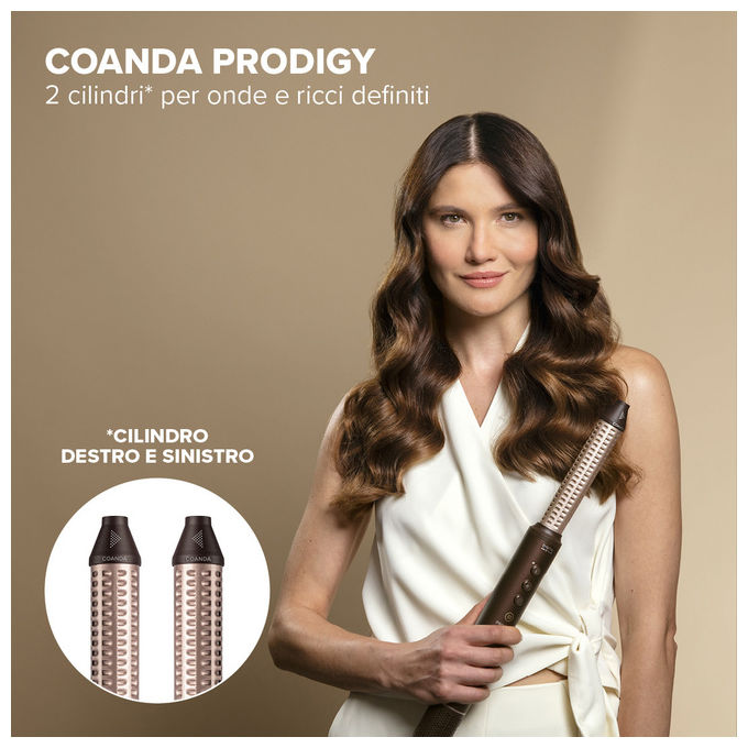 Bellissima Imetec Prodigy, Styler Digitale ad Aria Calda 6 in 1