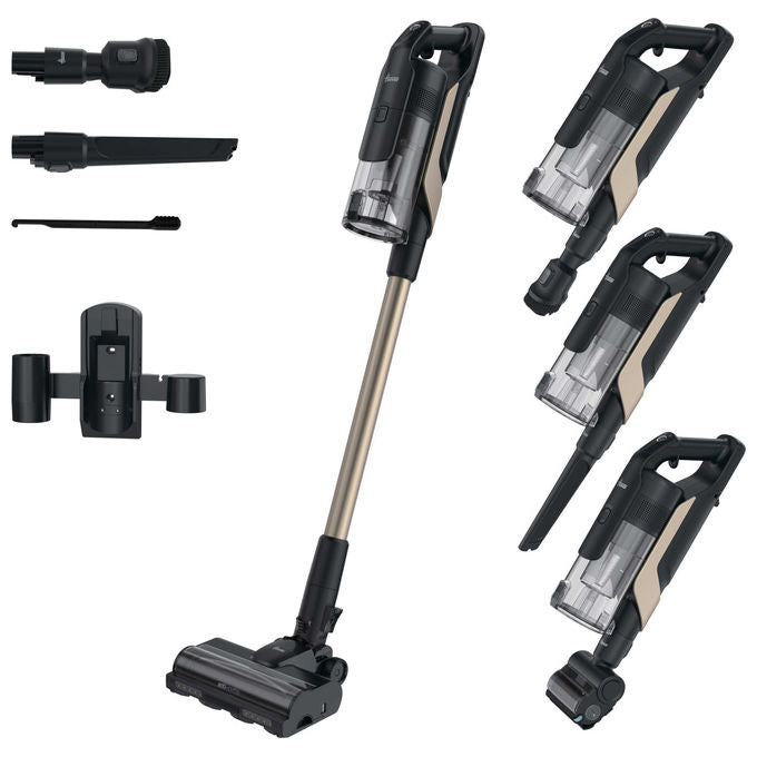 Hoover HF610P 011 HF6 Turbo Sense Aspirapolvere Senza Filo 0,7 L 250 AW 100 min autonomia colore Nero Metallico