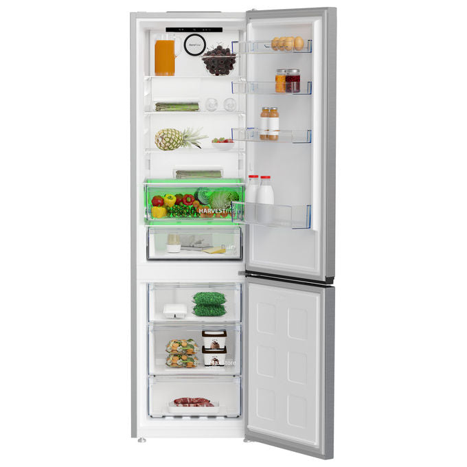 Beko B5EUNA406HXB Frigorifero Combinato 355 L 203 cm Classe C 35 dB Total No Frost Multi-Airflow colore Metallico