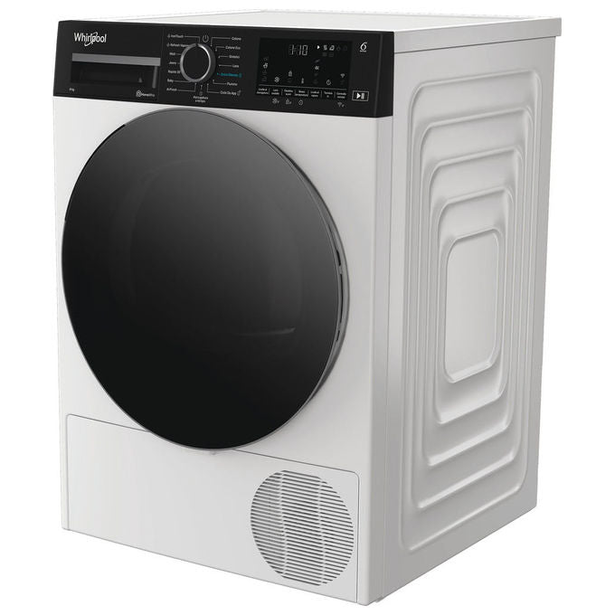 Whirlpool C WD 86M WBS IT Asciugatrice Pompa di Calore 8 Kg Classe A Wi-Fi 6° Sense IronTouch 60 dB (84.6x59.8x67.4 cm) colore Bianco