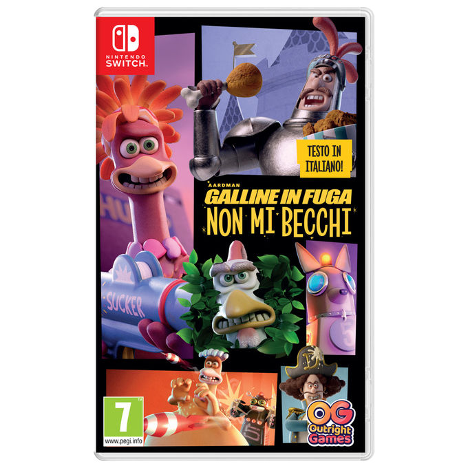 BANDAI NAMCO Entertainment, Chicken Run Eggstraction, Standard, Nintendo Switch