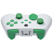Qubick Gamepad Wireless Aero Bianco e Verde per Nintendo Switch e PC
