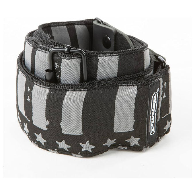 Dunlop, Tracolla Jacquard Stars and Stripes per Chitarra-Basso