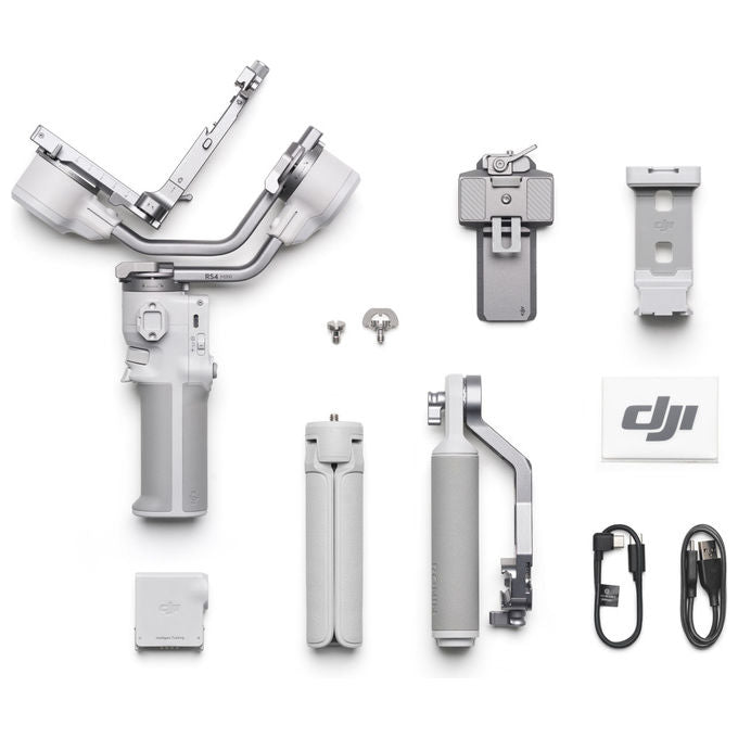 Dji Rs 4 Mini Stabilizzatore D'Immagine Bianco Compatto e Leggero