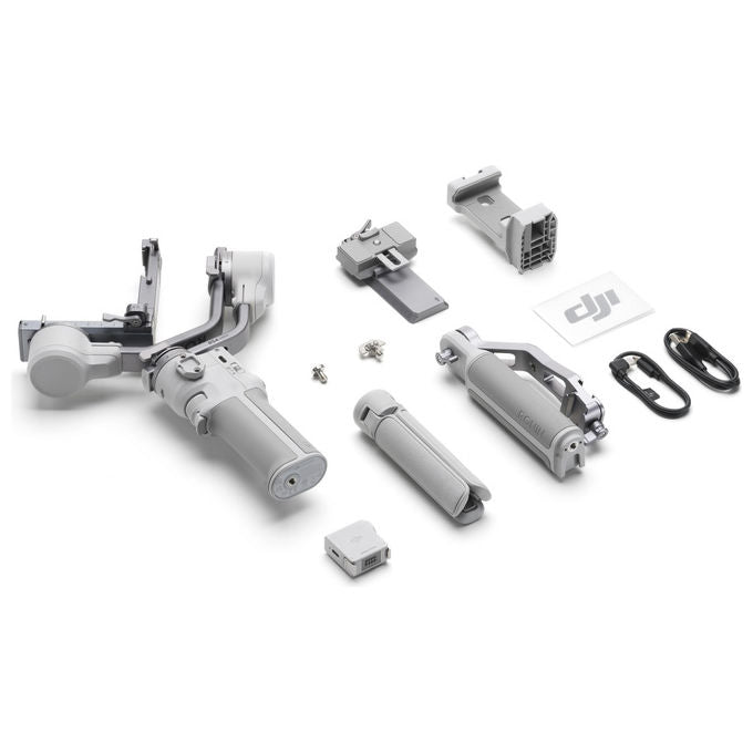 Dji Rs 4 Mini Stabilizzatore D'Immagine Bianco Compatto e Leggero