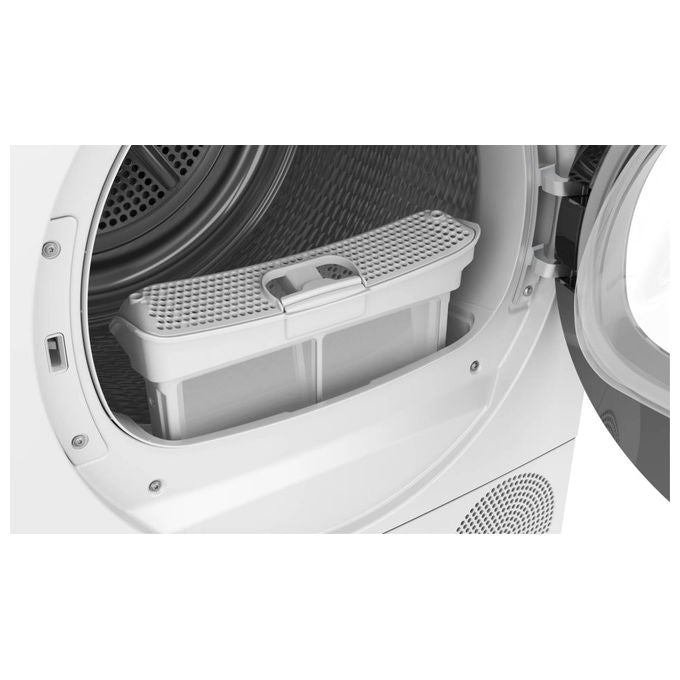 Bosch WQG243D9IT Serie 6 Asciugatrice Pompa di Calore 9 Kg Classe C 63 dB Partenza Differita Antipiega (84x60x61 cm) colore Bianco