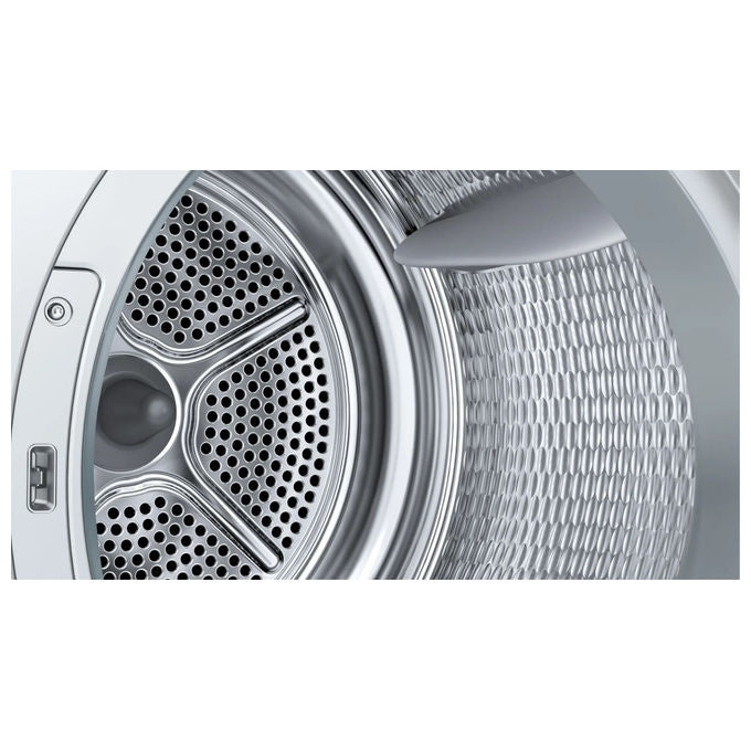 Bosch WQG243D9IT Serie 6 Asciugatrice Pompa di Calore 9 Kg Classe C 63 dB Partenza Differita Antipiega (84x60x61 cm) colore Bianco