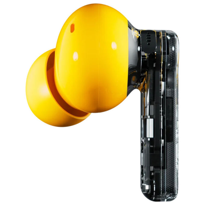 Nothing B162 Ear (a) Auricolari True Wireless In-Ear ANC 45 dB LDAC Bluetooth 5.3 42.5 ore IP54 colore Giallo
