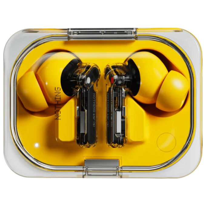 Nothing B162 Ear (a) Auricolari True Wireless In-Ear ANC 45 dB LDAC Bluetooth 5.3 42.5 ore IP54 colore Giallo