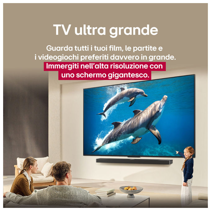 LG 43QNED70A6A QNED70 Smart TV QNED 4K 43'' α7 Gen8 HDR10 Game Optimizer WebOS 25 colore Nero