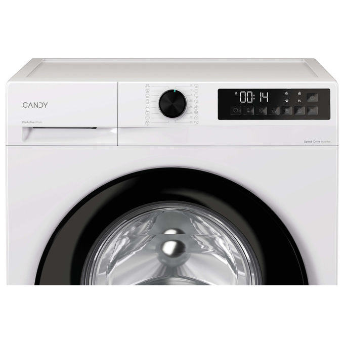 Candy GD 410B8-S Lavatrice ProWash 300 10 kg 1351 rpm Classe A Inverter Vapore Bianco (85x60x60 cm)