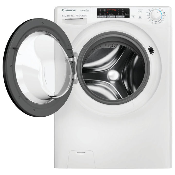Candy CSOW41076TWMB0-S Smart Pro Inverter Lavasciuga 10-7 Kg 1400 rpm Classe A Wi-Fi Vapore Bluetooth (85x60x58 cm) colore Bianco